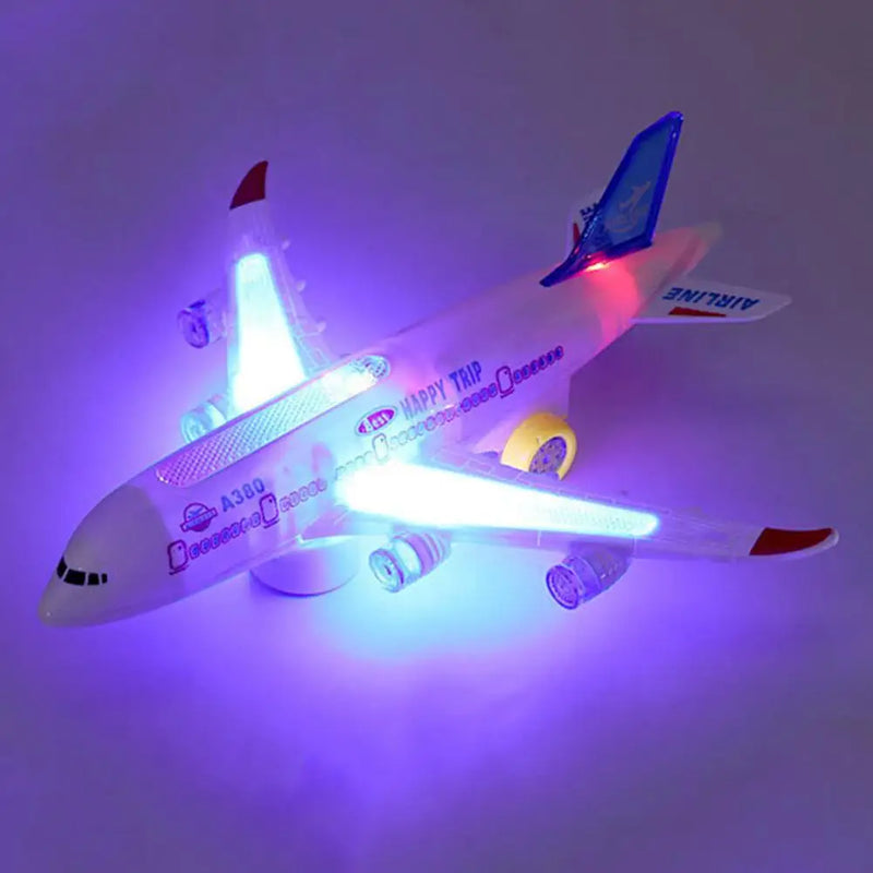 Avião Elétrico A380 com Luz e Som