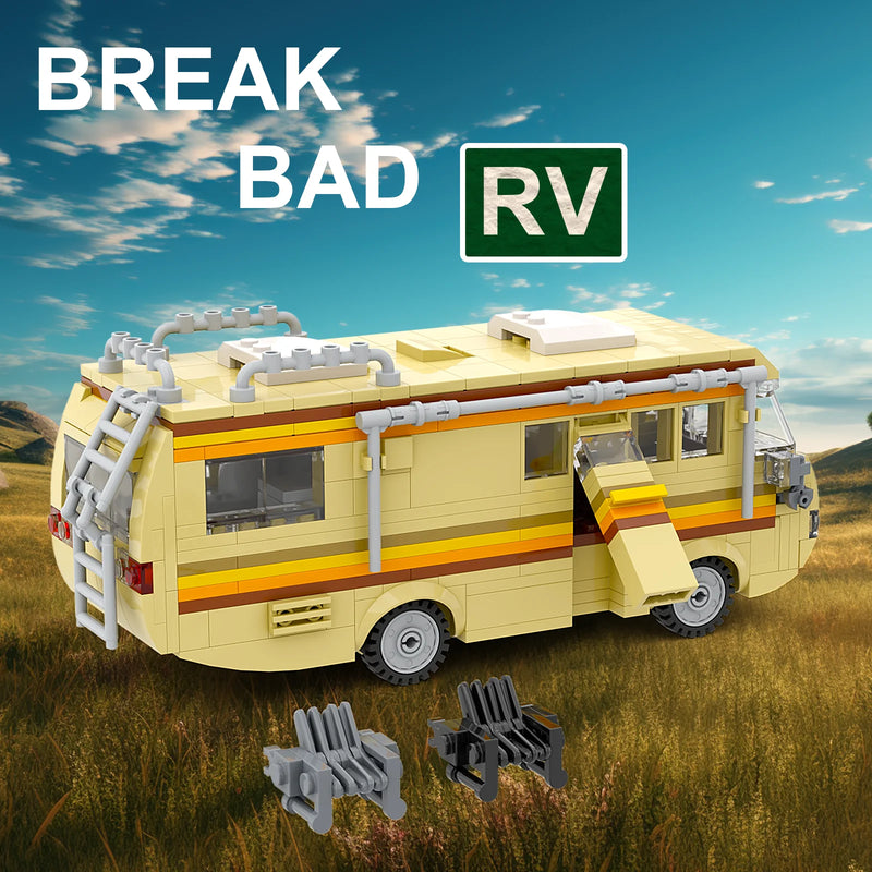 Van Camper Breaking Bad (blocos de montar) 360 pçs