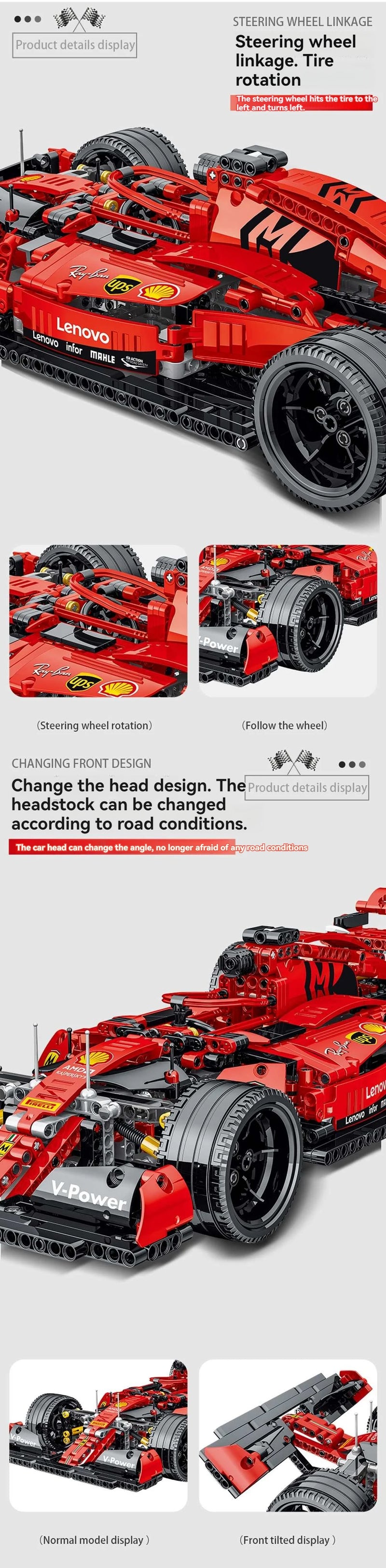 Ferrari F1 Racing SF90 (blocos de montar)