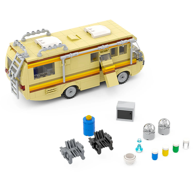 Van Camper Breaking Bad (blocos de montar) 360 pçs