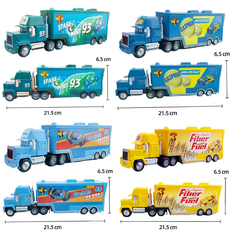 1/55 Caminhões Disney Pixar Carros 3