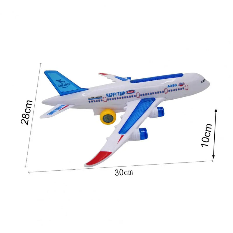 Avião Elétrico A380 com Luz e Som