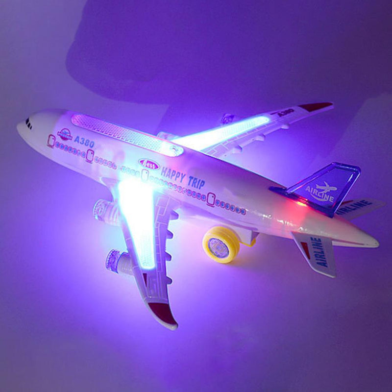 Avião Elétrico A380 com Luz e Som