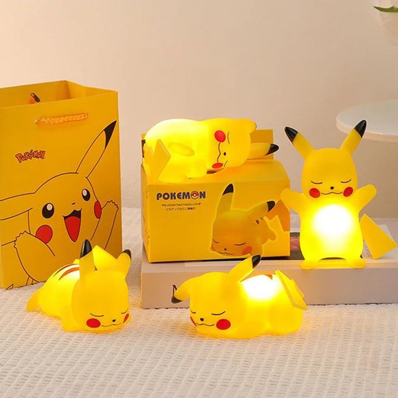 Pokémon Pikachu, Gengar, Psyduck, Squirtle, Charmander - LED Decorativo